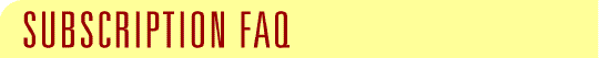 subscription faq's